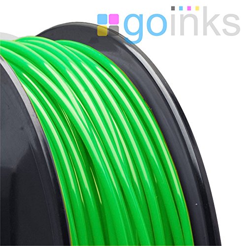 Go Inks® Green 3D Printer Filament - 0.5KG (500g) / ABS / 1.75mm
