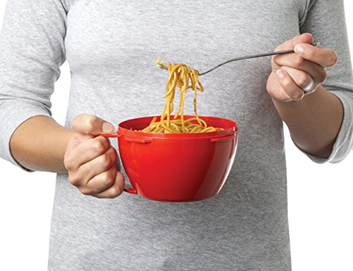Sistema 1109 Mikrowellen-Nudelkocher 940 ml, rot - 5
