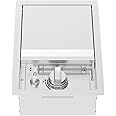 Spire Stainless Steel Built-in Side Burner with Lid, 12000BTUs, Outdoor Propane Grill & Cooking, Convertible to Natural Gas, Perfect for Custom Kitchen Islands, 760-0023B