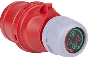 SIROX Conector de diagnóstico CEE IP 44, 5 pines, 6 h, 400 V, corriente 32 A