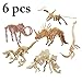 Produktbild Joyibay 6 STÜCKE Kinder Holz Dinosaurier Kreative DIY Pädagogische Puzzle Holz Puzzle Spielzeug
