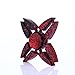 Produktbild Fidget Hand Spinner Dreieck Einzelfinger Dekompression Gyro Hand Spinner Fingerspitze Spinner Gyro Adult Kinder Spielzeug Stress Reduzierstück (Rot)