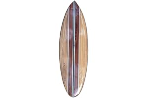 SEESTERN SPORTSWEAR Deko Holz Surfboard 50,80 oder 100 cm Airbrush Design Surfing Surfen Wellenreiten Surf /FBA_1852 100 cm