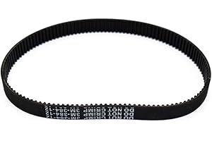 BIlinli Replacement 384mm Rubber Drive Belt 384-3M-12 for E-scooter Electric Scooter Accessories