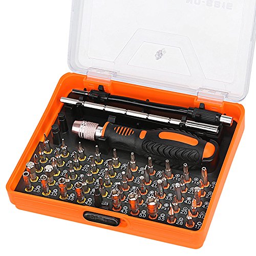 53tlg. Feinmechanik Präzisions Schraubenzieher Bitset Uhrmacher Schrauberdreher Set Reparatur Werkzeug