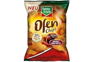 funny-frisch Ofen Chips Smoky BBQ Style 125g