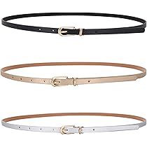 Cintura Intrecciata Sottile Da Donna - Lunghezza 99 Cm, Larghezza 0.8 Cm, Per Abiti E Casual