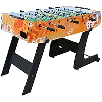 PL Ociotrends - Futbolín plegable, 121 x 61 x 80 cm