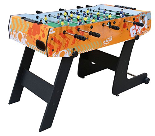 PL Ociotrends - Futbolín Plegable, 121 x 61 x 80 cm