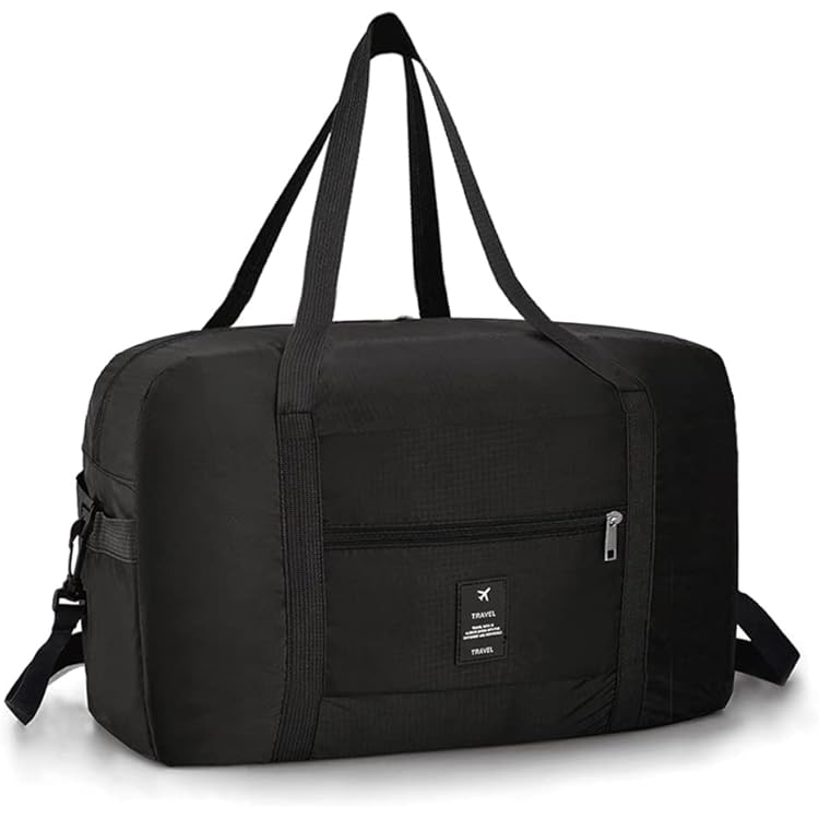 2 Sacs Cabine Pliables JSTHHTT - 40x20x25cm - Léger 120g - Bleu Et Rose