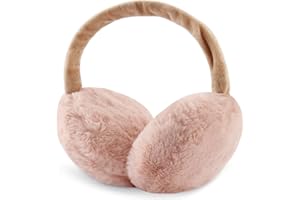 Aoreun Paraorecchie, Plush Earmuffs Donna/Uomo, Paraorecchie antivento e caldi per l'inverno, Paraorecchie pieghevoli morbidi e confortevoli, paraorecchie donna/Uomo, invernali all'aperto