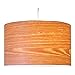 Produktbild Woody echt Holz (Weide) Furnier Lampenschirm für Tischleuchten und Hängeleuchten H:22 cm (D:36cm) für E27