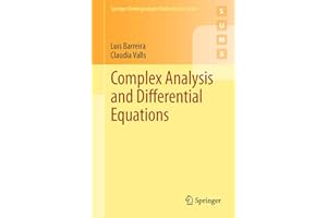 Complex Analysis and Differential Equations (Springer Undergraduate Mathematics Series)