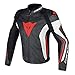 Produktbild Dainese-ASSEN Lederjacke,  Schwarz/Weiss/Rot-Fluo, Größe 54