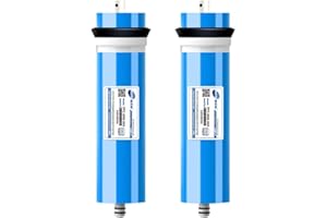 AEVMSOR RO-Membran 3012-300 GPD Umkehrosmose-Membran, Umkehrosmose-Element-Wasser-Filter Membranelement für Heim, Ersatz für das Undersink Home Drinking RO Water Filtration System, Osmoseanlage Trinkwasser