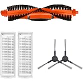 robotyedek Mop Pro Styj02ym (Siyah) Xiaomi Uyumlu Yedek Mopsuz Fır&ccedil;a Hepa Filtre Seti-5 Par&ccedil;a