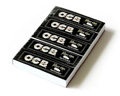 OCB Filtres en carton perforés - 5 carnets
