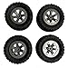 Produktbild Sguan-wu 4 Stücke Upgrade Spur Räder Ersatzteile für 1/16 WPL B14 C24 Military Truck RC Auto