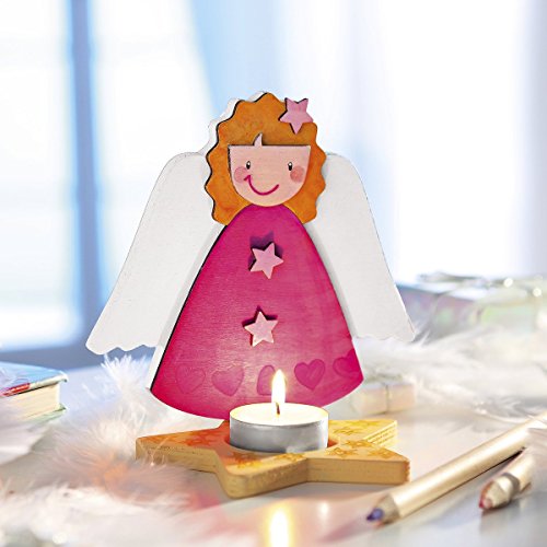 Preisvergleich Produktbild EDUPLAY 210136 Engel 3D Teelichthalter