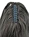 Multi-Color 24"&160g Hair Claw In Pony Tail Ponytail Hair Extensions Curled Wavy W02/2T33