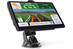 GT HITGX Sat Nav 7 inch, GPS Navigation with UK Europe Maps 2024(Free Lifetime Update), Satnav for Car Truck Lorry HGV LGV Motorhome, Speed Cam Alert, Post codes, Lane Guidance