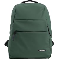 Discovery - Zaino ritorno a scuola - Zaino Computer - collezione Cave - colore verde- materiale riciclato - capacità 13L - misure 27x13x38cm, Verde