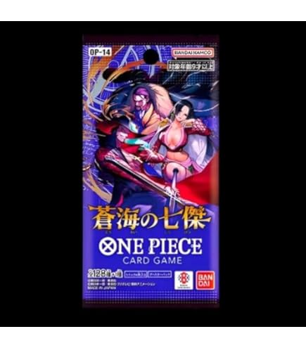 1 Pack of ONE Piece Card Game (OP 13) TCG Team Booster Pack