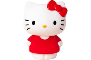 Teknofun 811159 Hello Kitty lampa LED, czerwona