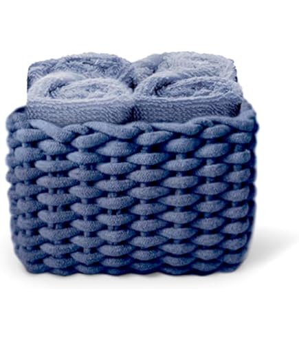 Cestino Joy Con 8 Lavette - 4 In Spugna E 4 In Tessuto Per Pulizie - Foto 13