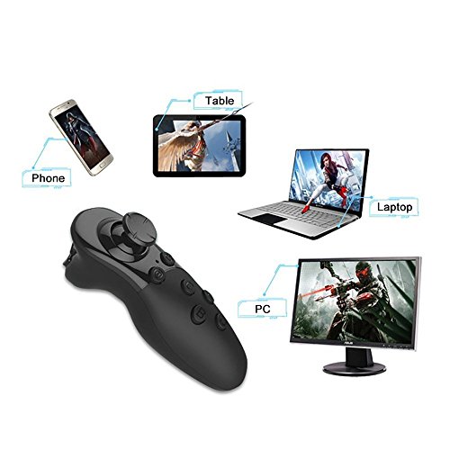 Pyrus - Joystick para videojuegos  mando a distancia inal  mbrico por Bluetooth  realidad virtual 3D PY-1 negro