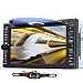 Produktbild Autoradio Mit Bluetooth Touch Screen DVD CD USB SD Mp3 2 Din Dopple Din Mit Kostenlose Auto Rückfahrkamera