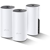 TP-Link Deco P9 Powerline WLAN Mesh Set (Dualband 1200Mbit/s + HomePlug 1000Mbit/s, Reichweite bis zu 560m², Qualcomm Core, 6