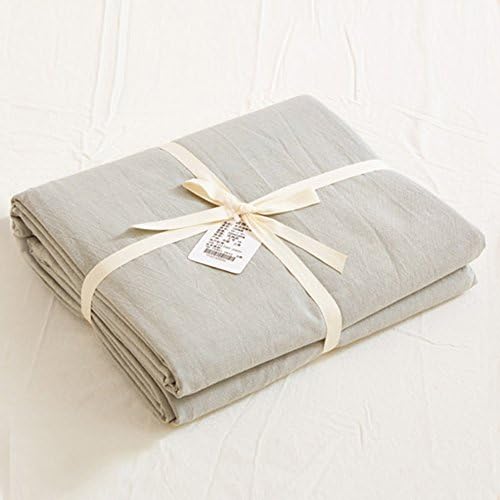 Modern Minimalist style Striped 100% Cotton Solid Color Quilt Cover-Q 150*200cm(59x79inch)