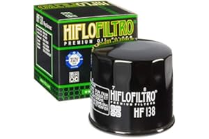 HIFLOFILTRO Hiflo HF138 Motorcycle Oil Filter for Suzuki GSX-R 600 U3, B23111, Year of Manufacture 2004