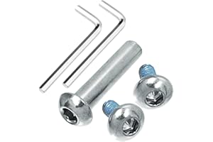 OTFAITP 24mm-120mm M8 Screws for Replacement Kids Kick/Adult Scooter Wheelchair fold Tables and Chairs Repair