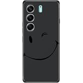 Senada Tecno Camon 40 Pro 5G CM7 ile Uyumlu Kılıf Renkli Silikon Baskılı TPU Smile