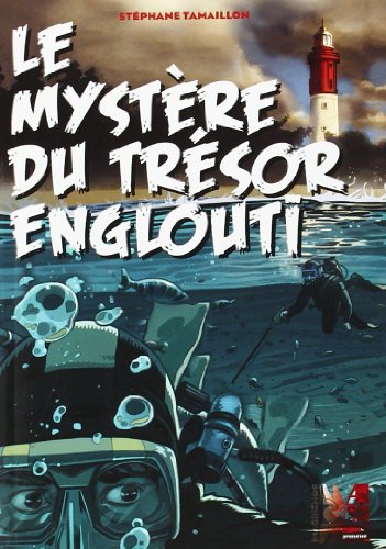 couverture de : Le myst&egrave;re du tr&eacute;sor englouti