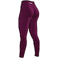 AUROLA Influence Workout Leggings for Women,New Scrunch Mid Rise Yoga Pants, Tummy Control Seamless Leggings