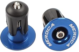 Azarxis Bouchons d'Extrémité de Poignées de Vélo 2 Pièces Embouts de Guidon 23,3 mm 23,5 mm 26 mm Accessoire pour Vélo de Route Montagne VTT