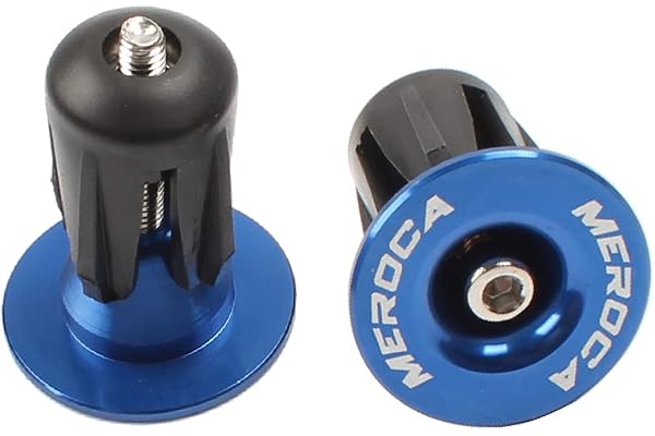 Azarxis Bouchons d'Extrémité de Poignées de Vélo 2 Pièces Embouts de Guidon 23,3 mm 23,5 mm 26 mm Accessoire pour Vélo de Route Montagne VTT