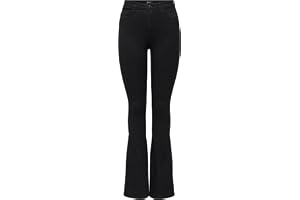 ONLY dam utsvängda jeans Only Female Flared Fit Jeans Onlroyal Hohe Taille Flared Jeans