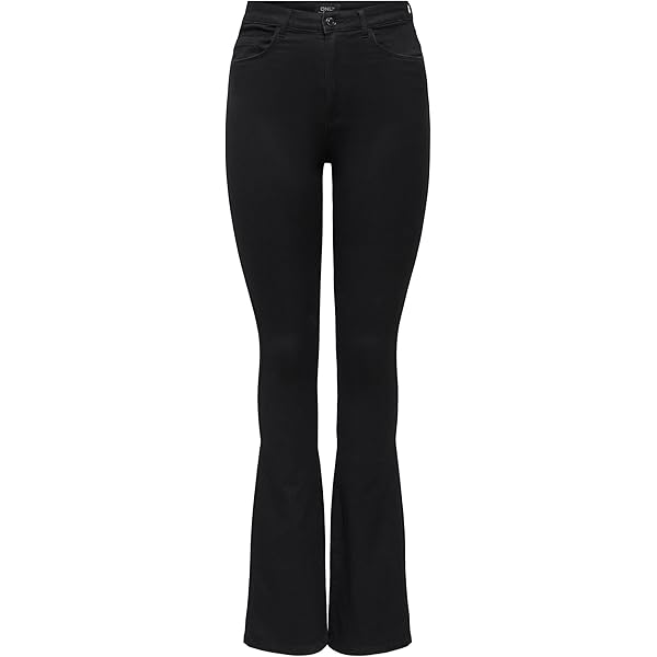ONLY KOGJUICY HW FLARE WESTERN DNM MAE dark blue denim/rinse