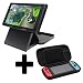 Produktbild Nintendo Switch Bundle: Kompakt Play & Charge Ständer mit einstellbarer Höhe für Nintendo Schalter + Geschenk Typ C Kabel, Schutzhülle, Ladegerät by zoetec