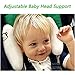 Price comparison product image Letton Adjustable Baby Soft Head Neck Support - Children Travel Car Seat Safety Pillow Cushion, Banana U-shape Stroller Head Support for Toddlers Infants Child Best Gift - White