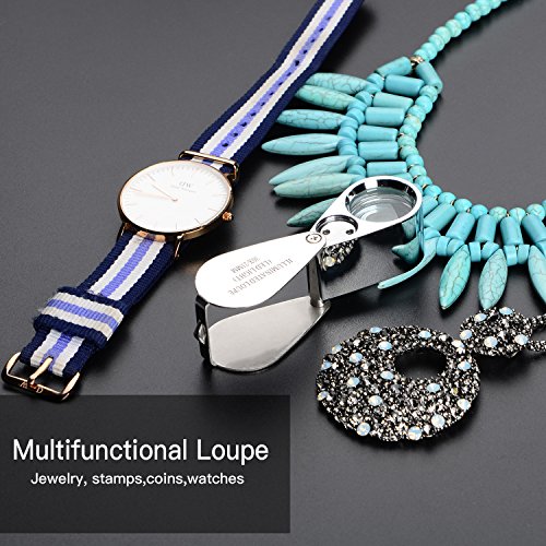 Lupa de metal con iluminaci n XYK plegable lente para joyeros lente de aumento de calidad cient fica 30X metal reviews Lupa de metal con iluminaci n XYK plegable lente para joyeros lente de aumento de calidad cient fica 30X metal