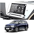 AnDeal Guards Tempered Glass Kia Carens Car Accessories Infotainment System Touch Screen Guard 8Inch (Company Fitted) - Clear