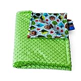 ideal für Kinderwagen und Babybett, kann aber auch als Krabelldecke verwendet werden