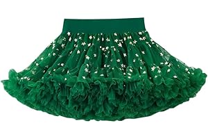 YLLSOPHAN Girls Tutu Skirt Extra Tulle Fluffy Birthday Disco Party Ballet Dance Performance Kids Children Multi Layers WomenTeenage