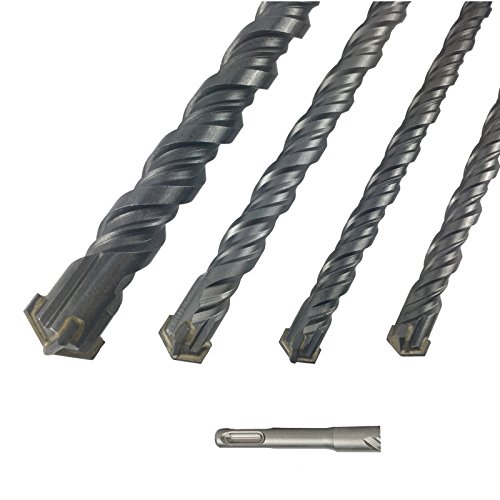 SDS Plus Bohrer Steinbohrer Hammerbohrer Betonbohrer vierschneidig, 35 x 400 mm - 2