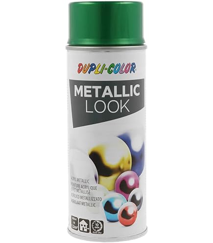 Sprühfarbe Color Metallic Grün 400ml – Acryl-Lack Nach RAL, Für Maschinen, Fahrzeuge & Möbel